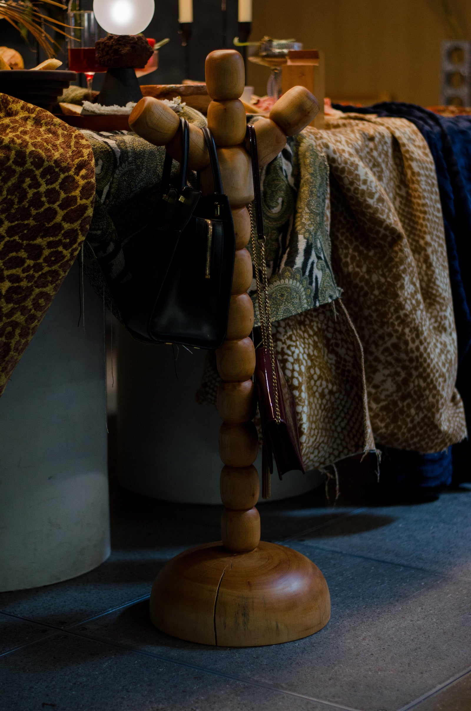 HOF Coat & Purse Holder