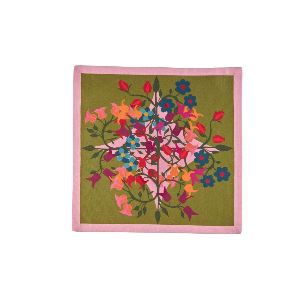 Blumen Green Napkins | Set of 6