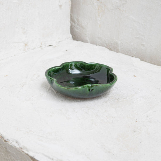 Green Tangier Serving Bowl Small