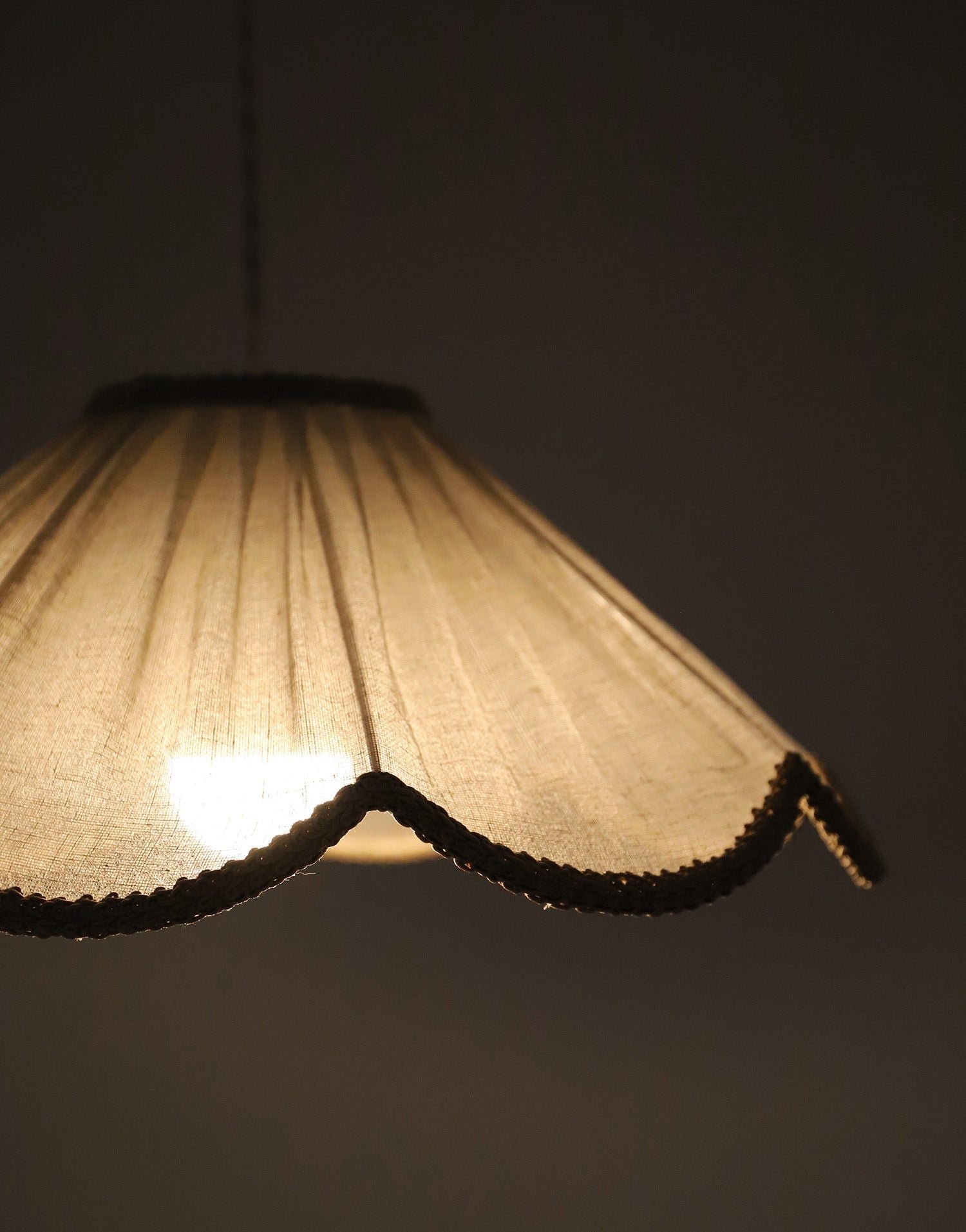 Françoise "Classic Beige" Floral Pendant Light