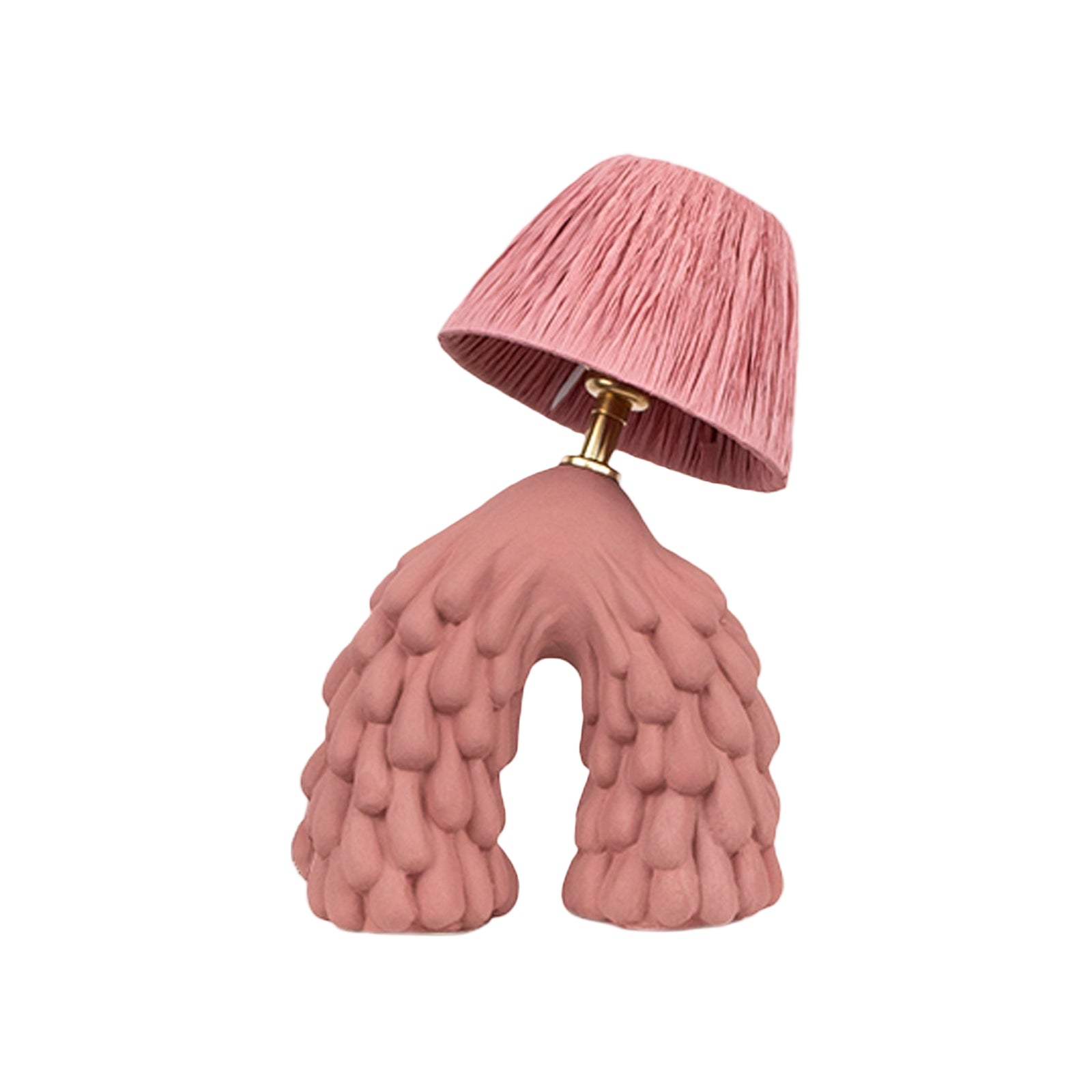 'Follow' Table Lamp - Peony Pink