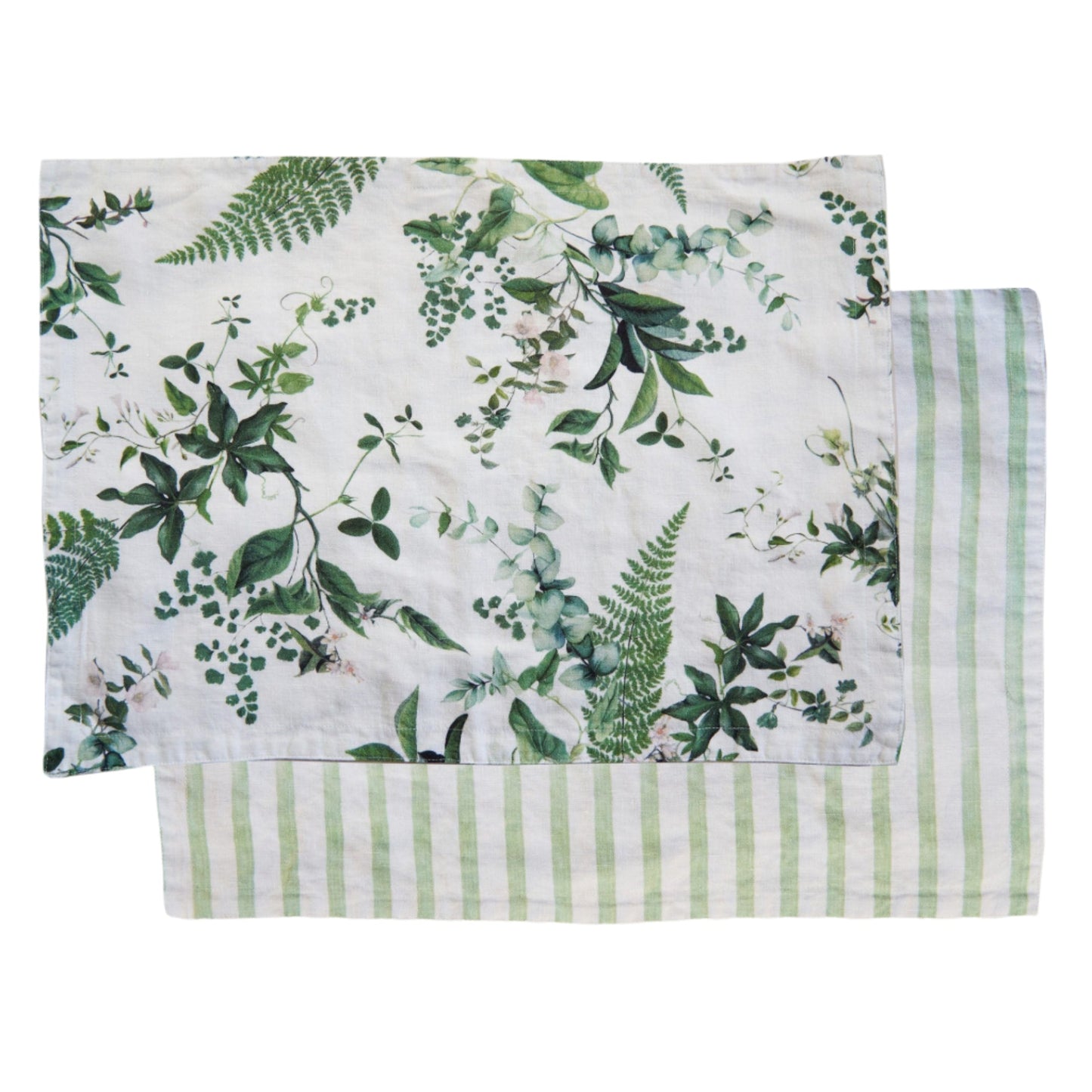 Eden Reversible Linen Placemat