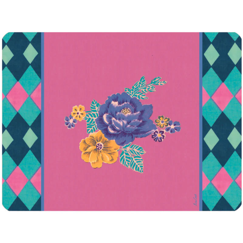 Masonite Placemat | Losanga Pink