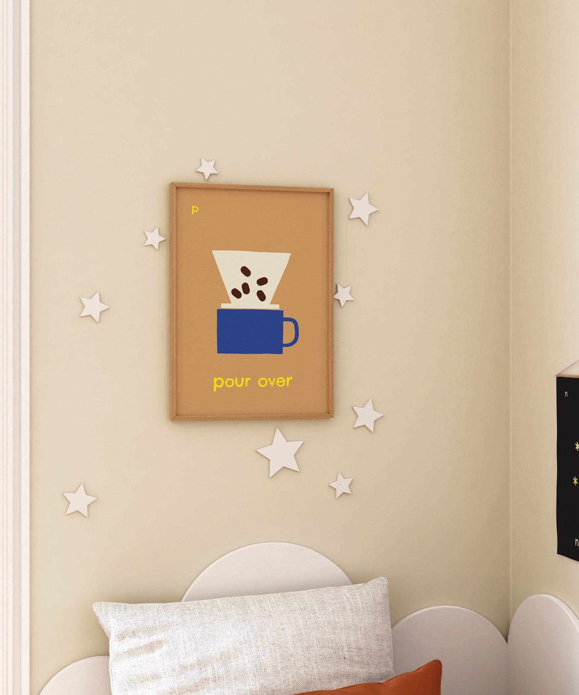 P for Pour Over Art Print