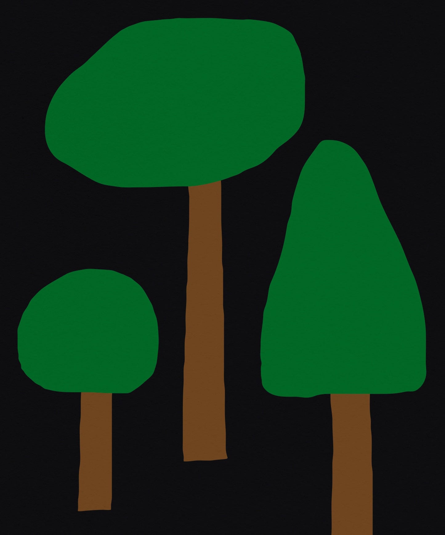 R for Rewilding Art Print