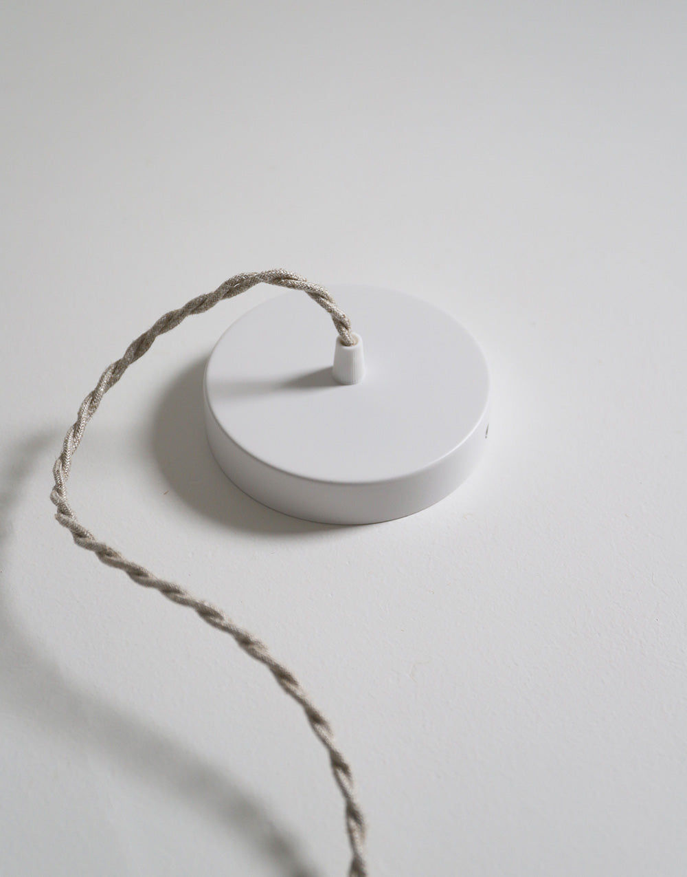 Rounded Dome Pendant Light with Ruffles Margaret Printed ‘Twig’