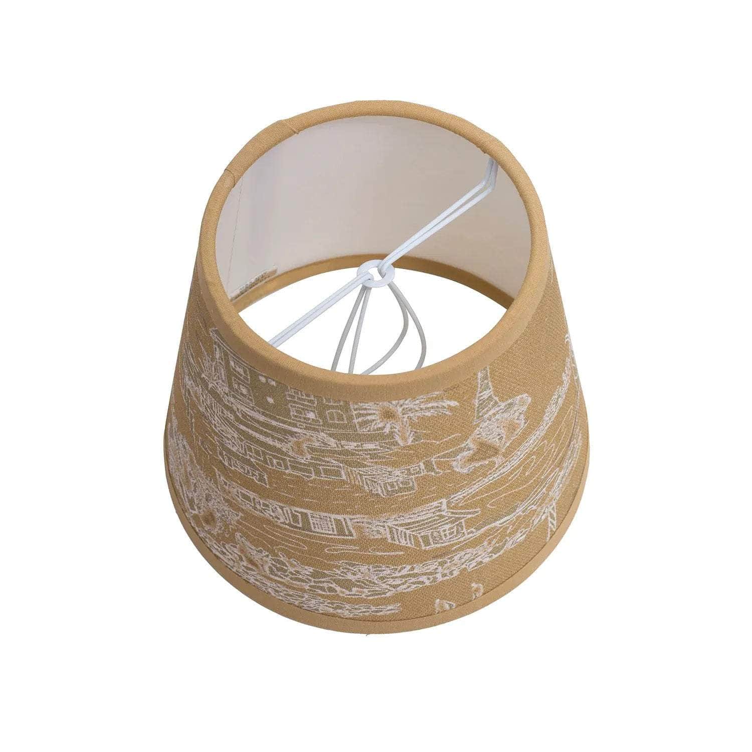 Banana Island Sand Beige 6" Candle Clip Lampshade