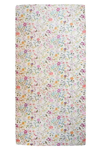 Fitted Sheet Made With Liberty Fabric Linen Garden