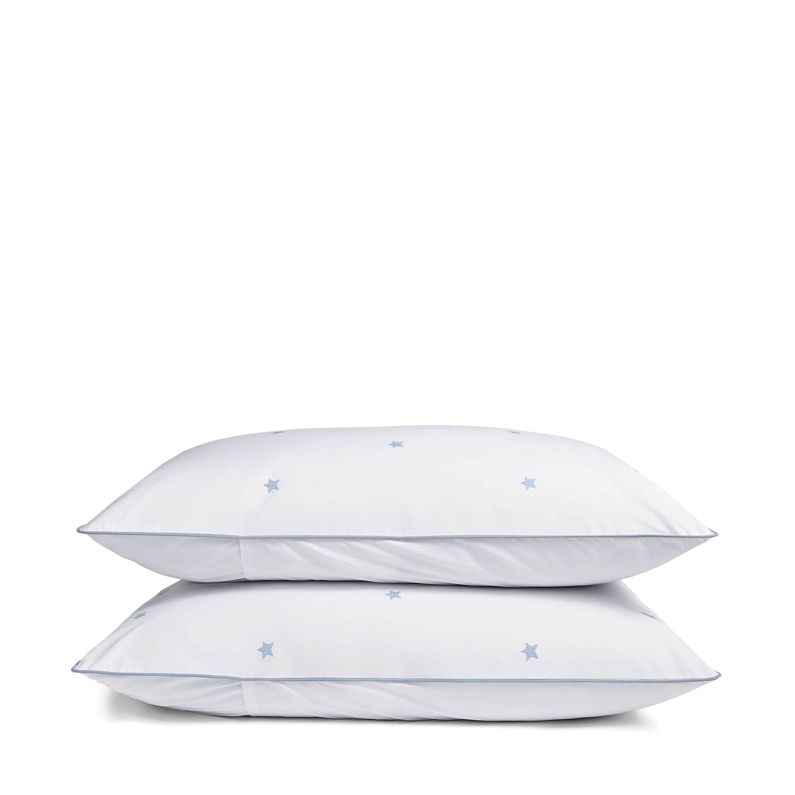 Luxury Organic Ocean Blue Amongst The Stars Pillowcases