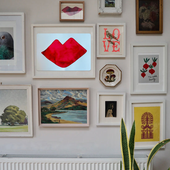 Original Painting of Lips #4