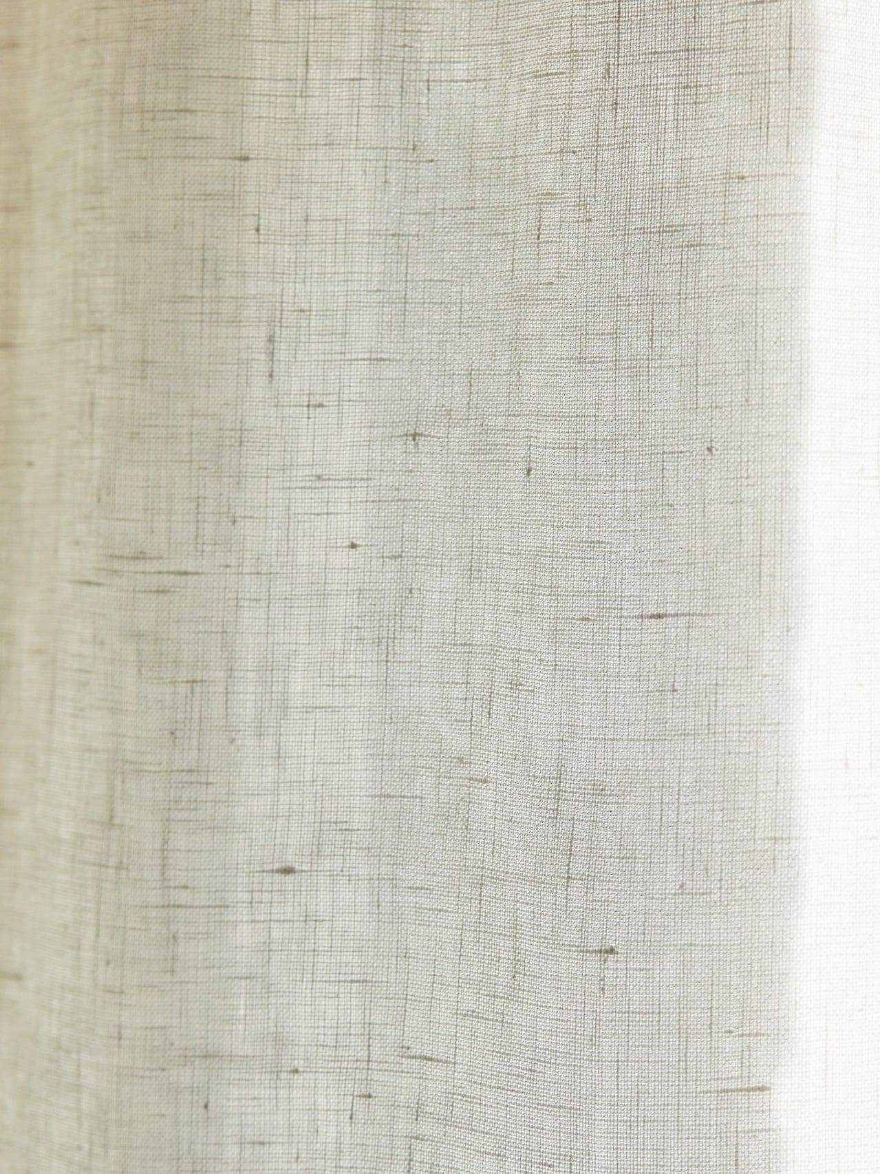 Pair of Cafe Curtain's 56/57 - Pocket Top - Elderfield Turpentine - Pole Width 25cm x Drop 20cm