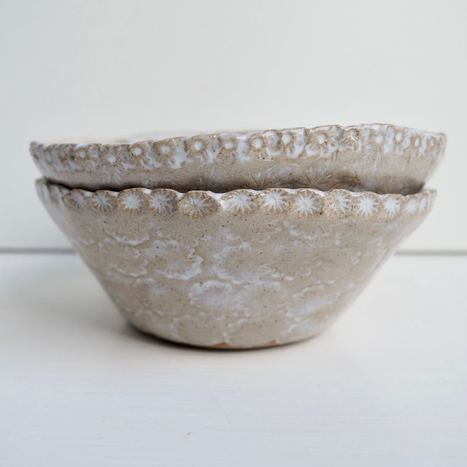 Handmade Gold Ceramic Ring Dish