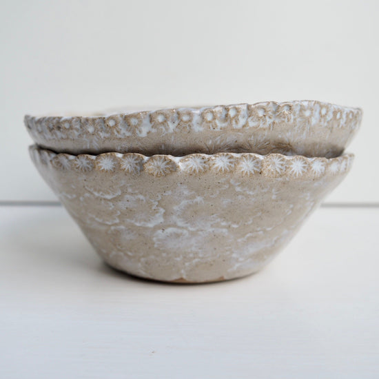 Handmade Gold Ceramic Ring Dish