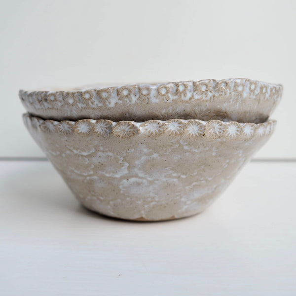 Handmade Gold Ceramic Ring Dish