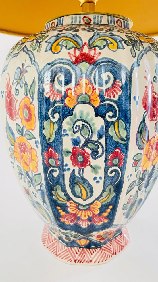 Antique Makkum Lamp