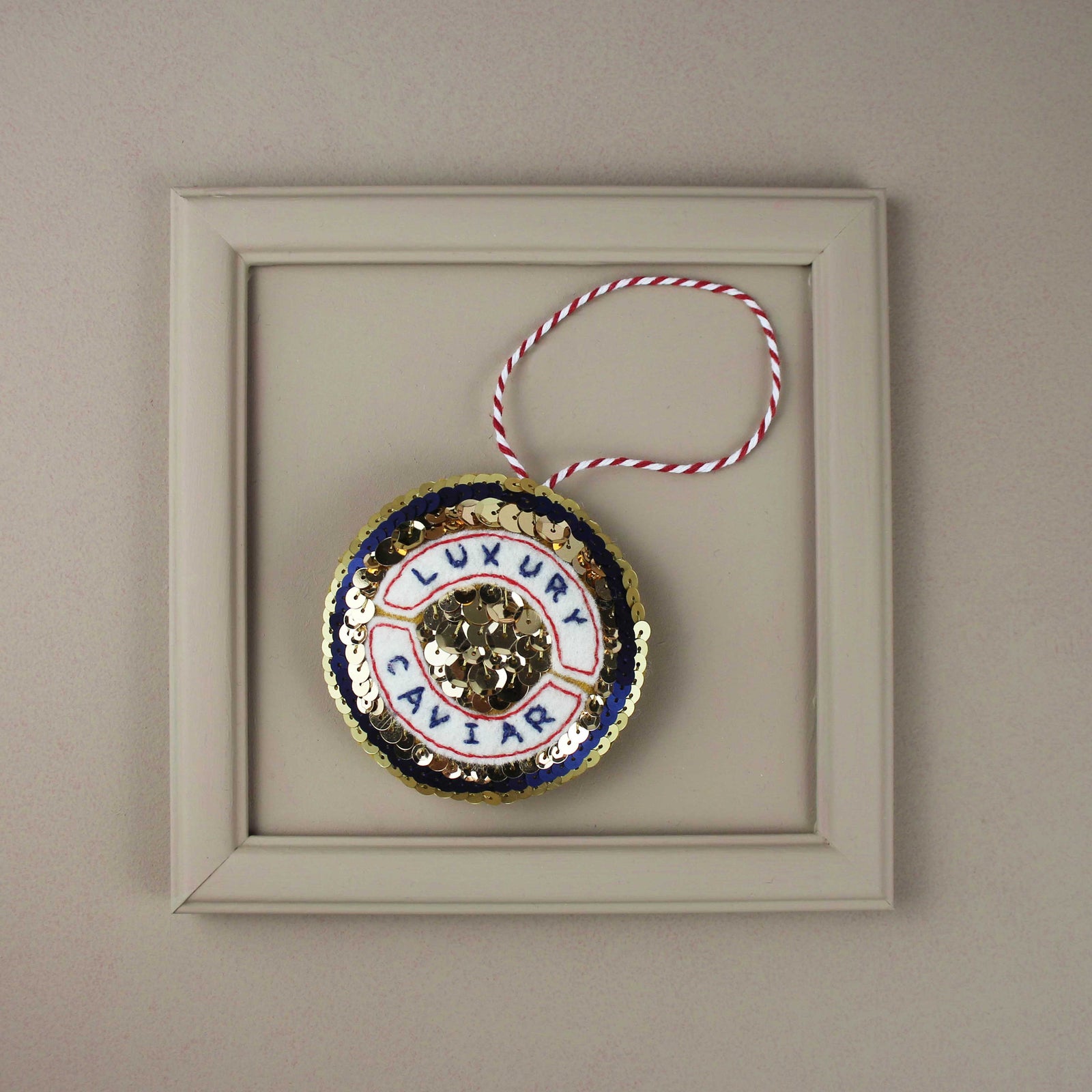 Caviar Sequin Hanging Decoration