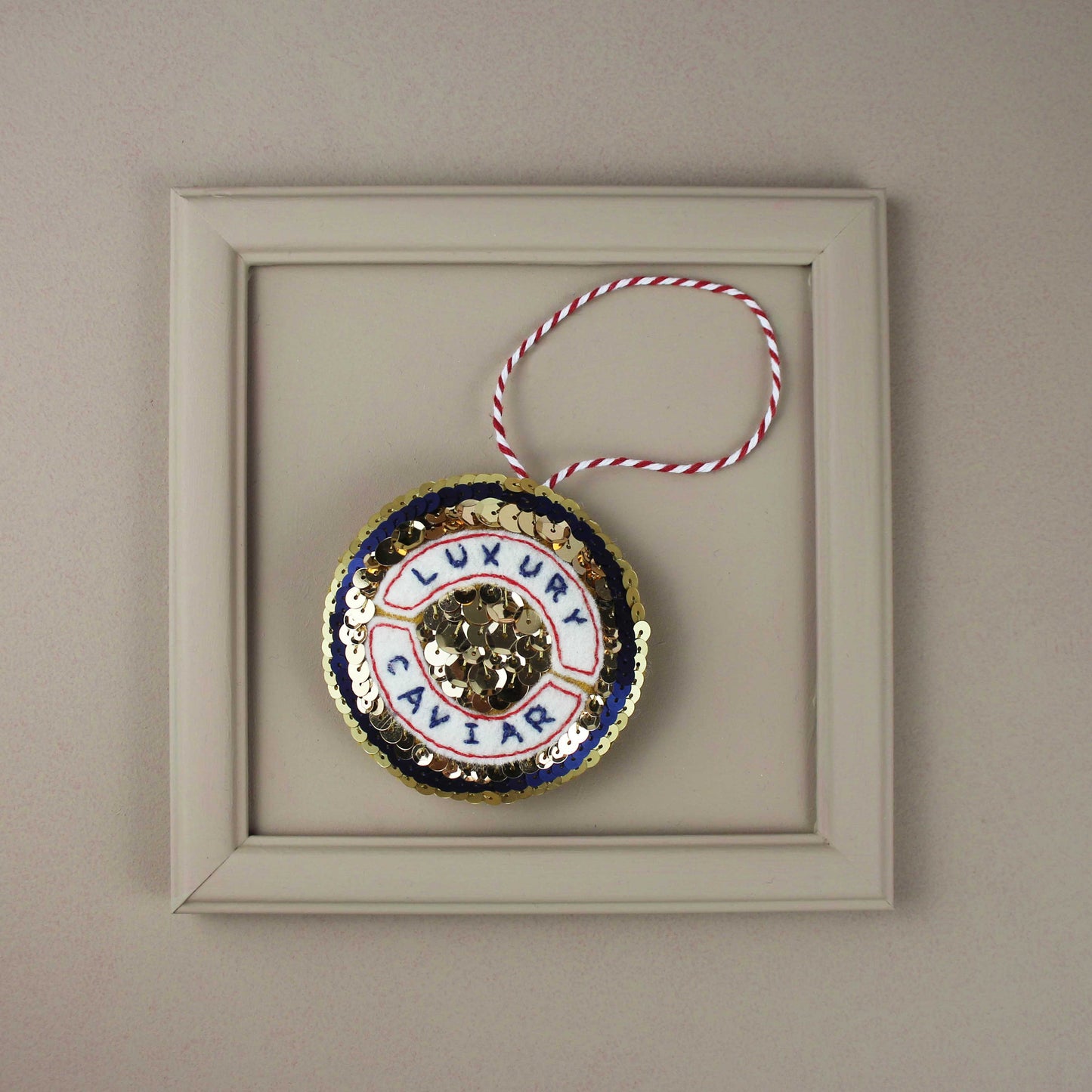 Caviar Sequin Hanging Decoration