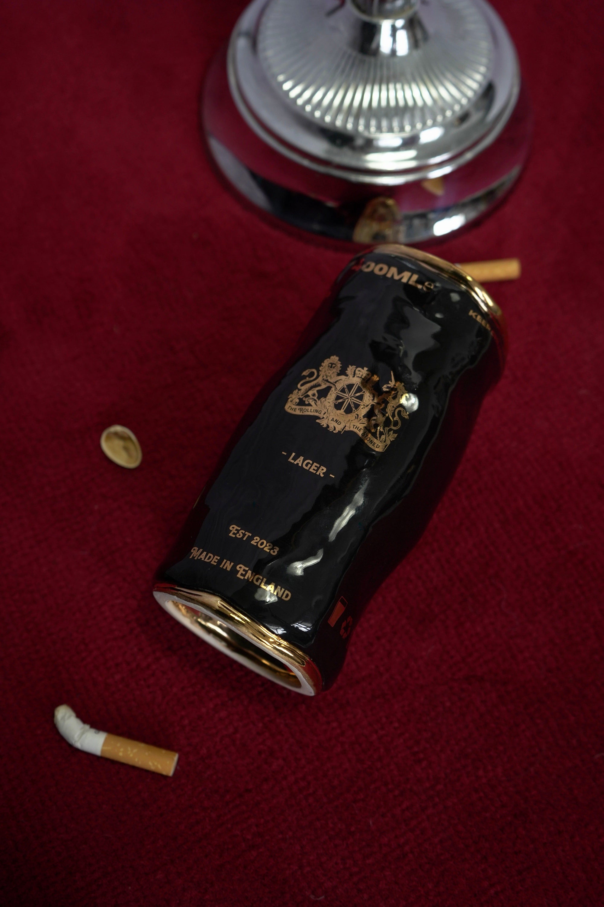 Golden Beer Can