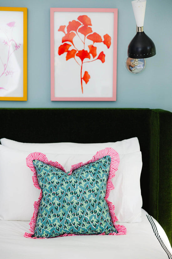 Ruffle Throw Pillow - Alice