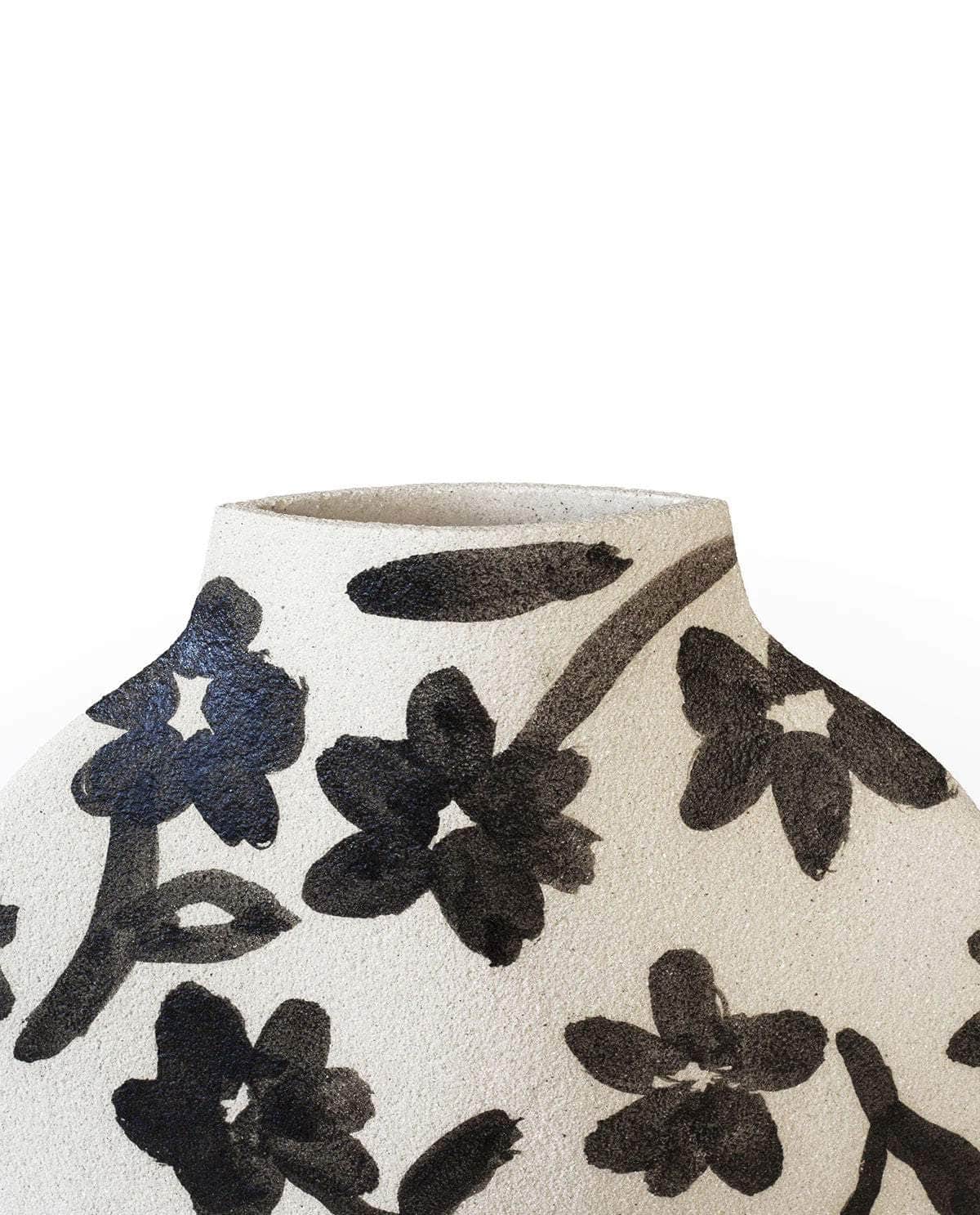 Ceramic Vase ‘Flowers Pattern’