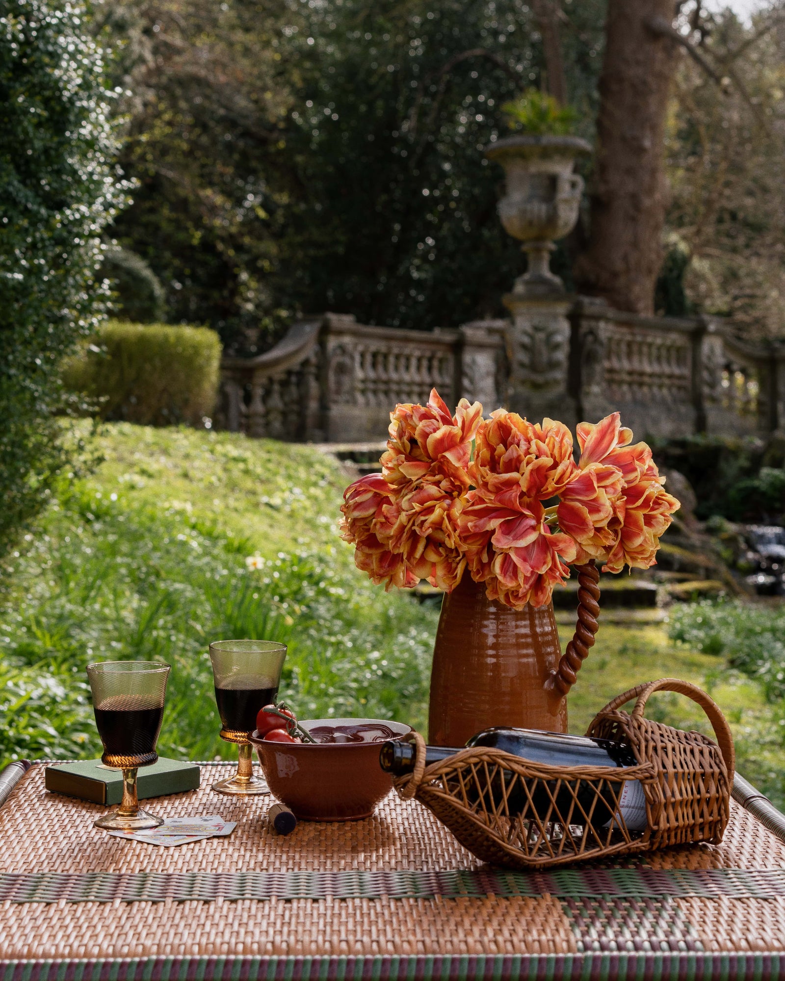 Spiral Wine Glasses (Set of 4)