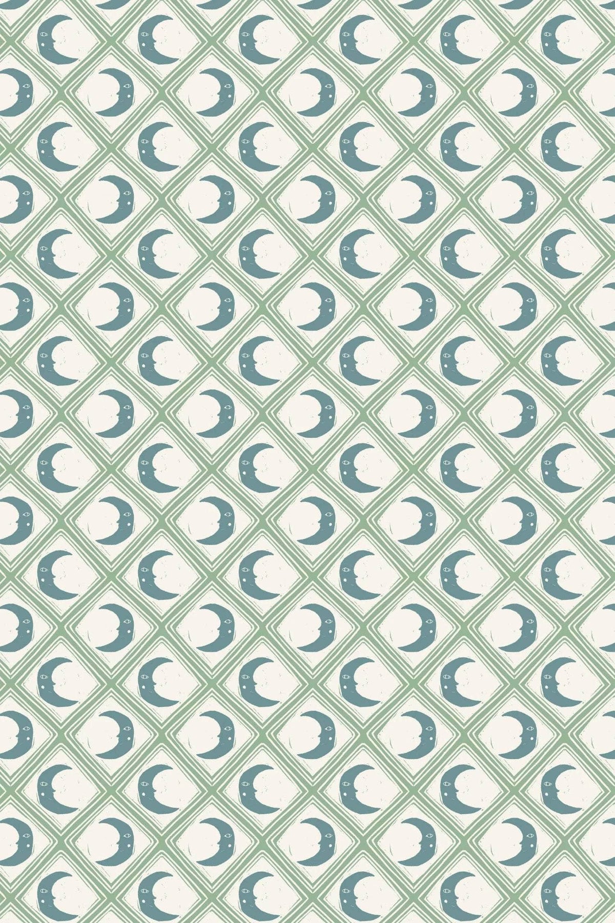 Kit Moon Wallpaper - Blue Moon