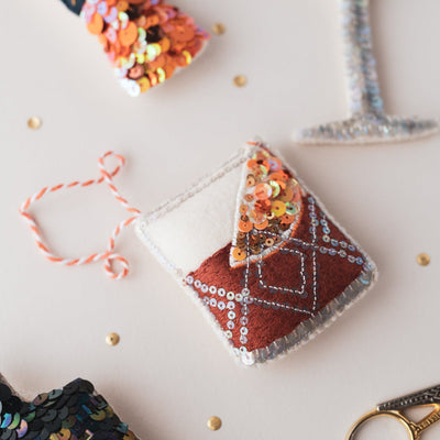 The Perfect Negroni Sequin Ornament