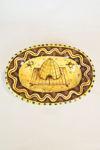 Oval Bee Dish