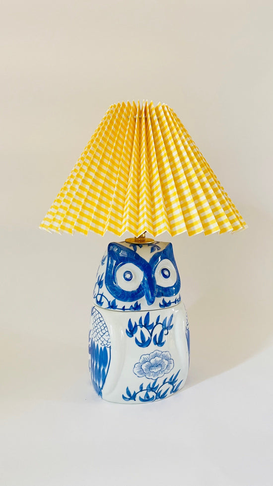 Antique Owl Lamp