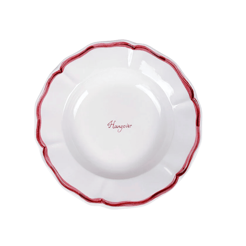 "Hangover" - Soup Plate
