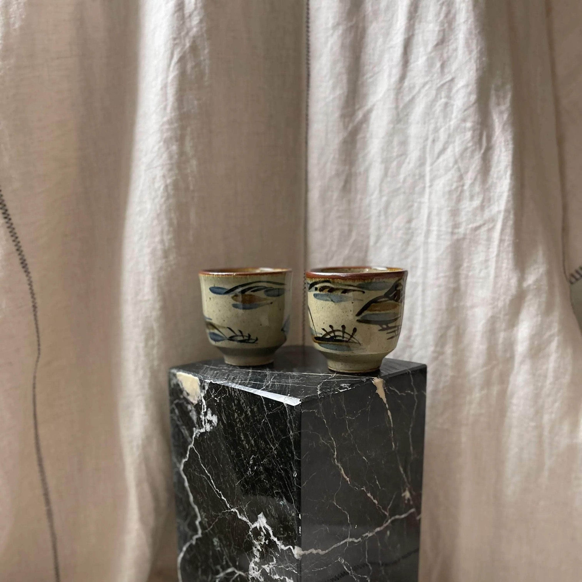 A Big Pair of Japanese Sake Cups