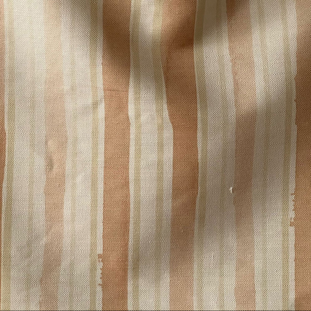 Terracotta Stripe Fabric