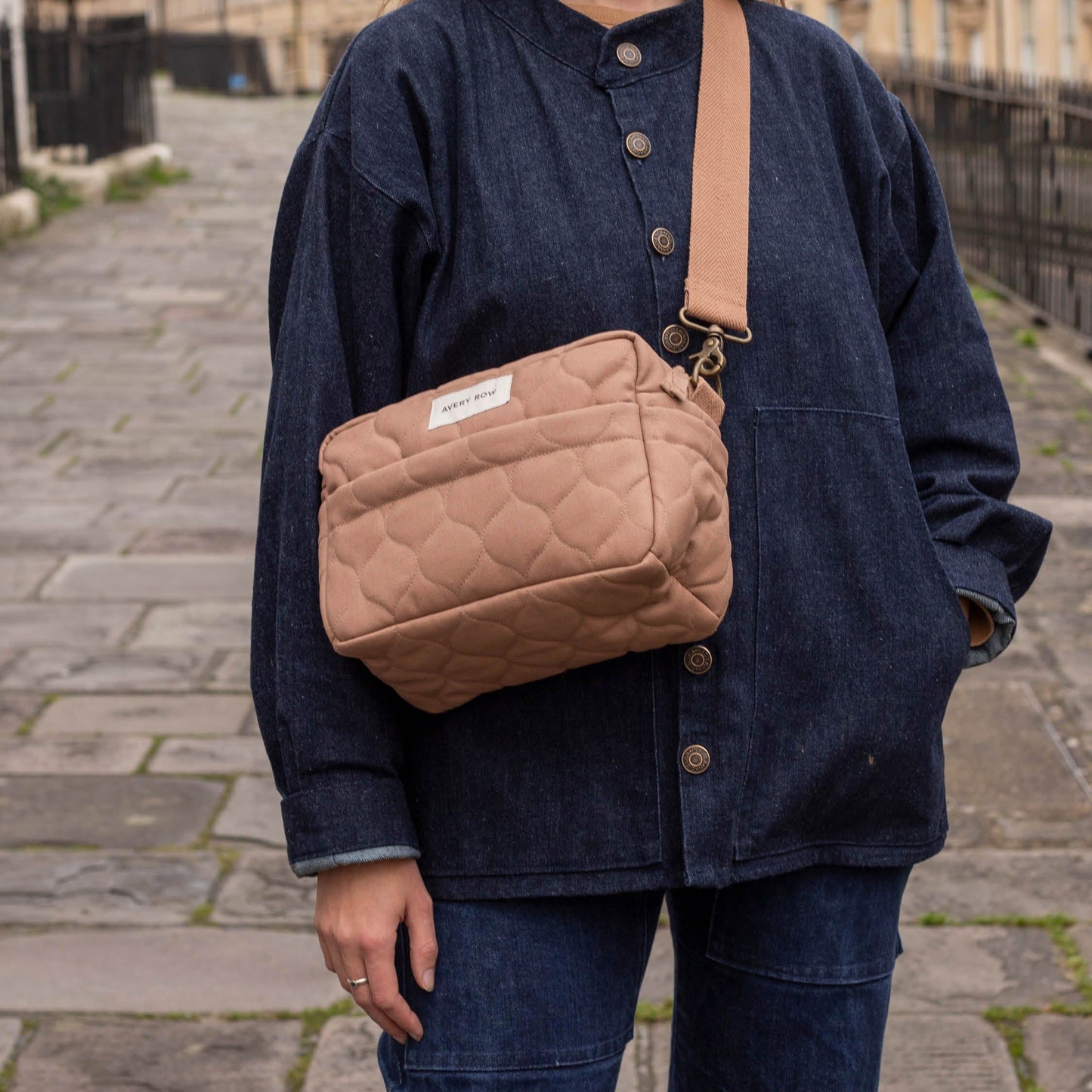 Pram Organiser Bag - Latte