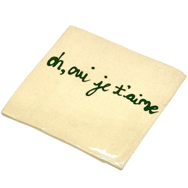 Oui Je T’aime Coaster