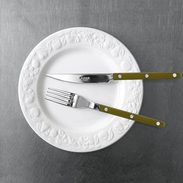Bistrot 5 PC Cutlery Set, Fern Green