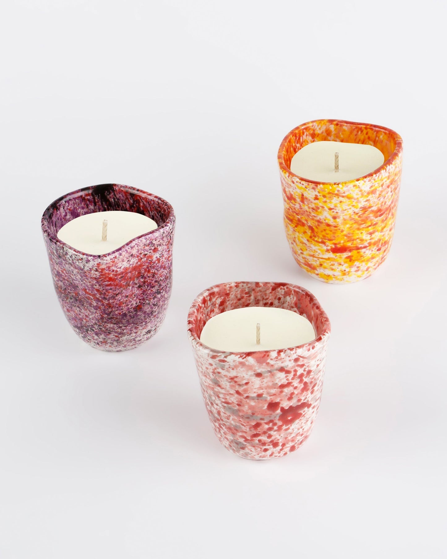Splatter Candle Set