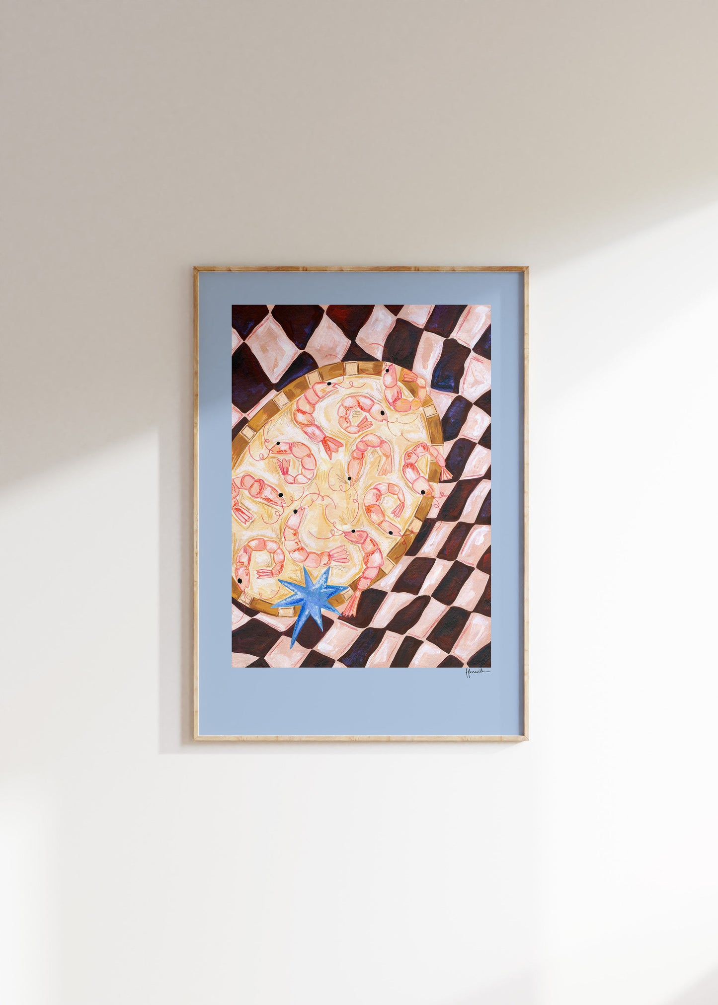 Prawn Party Print