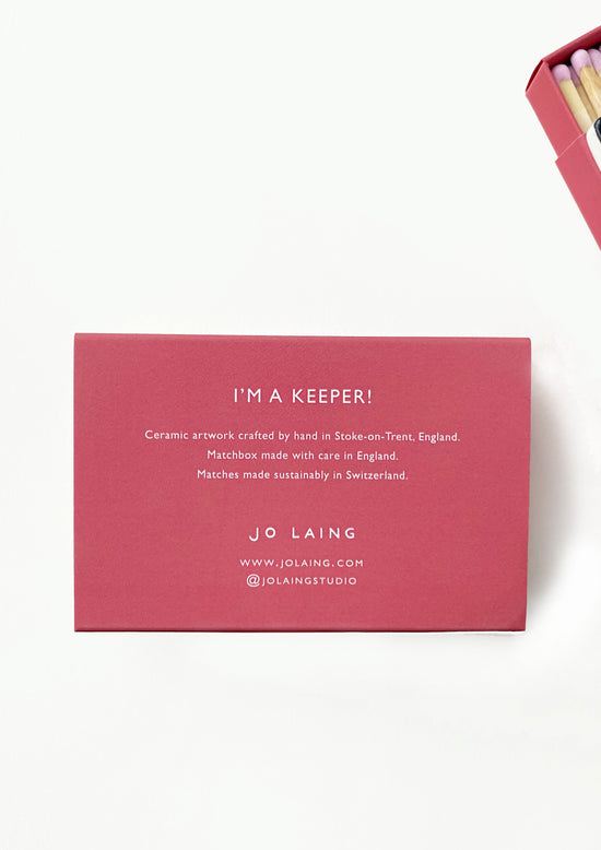 The Fool Ceramic Matchbox