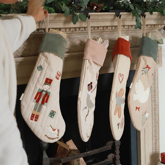 Christmas Stocking - Dove