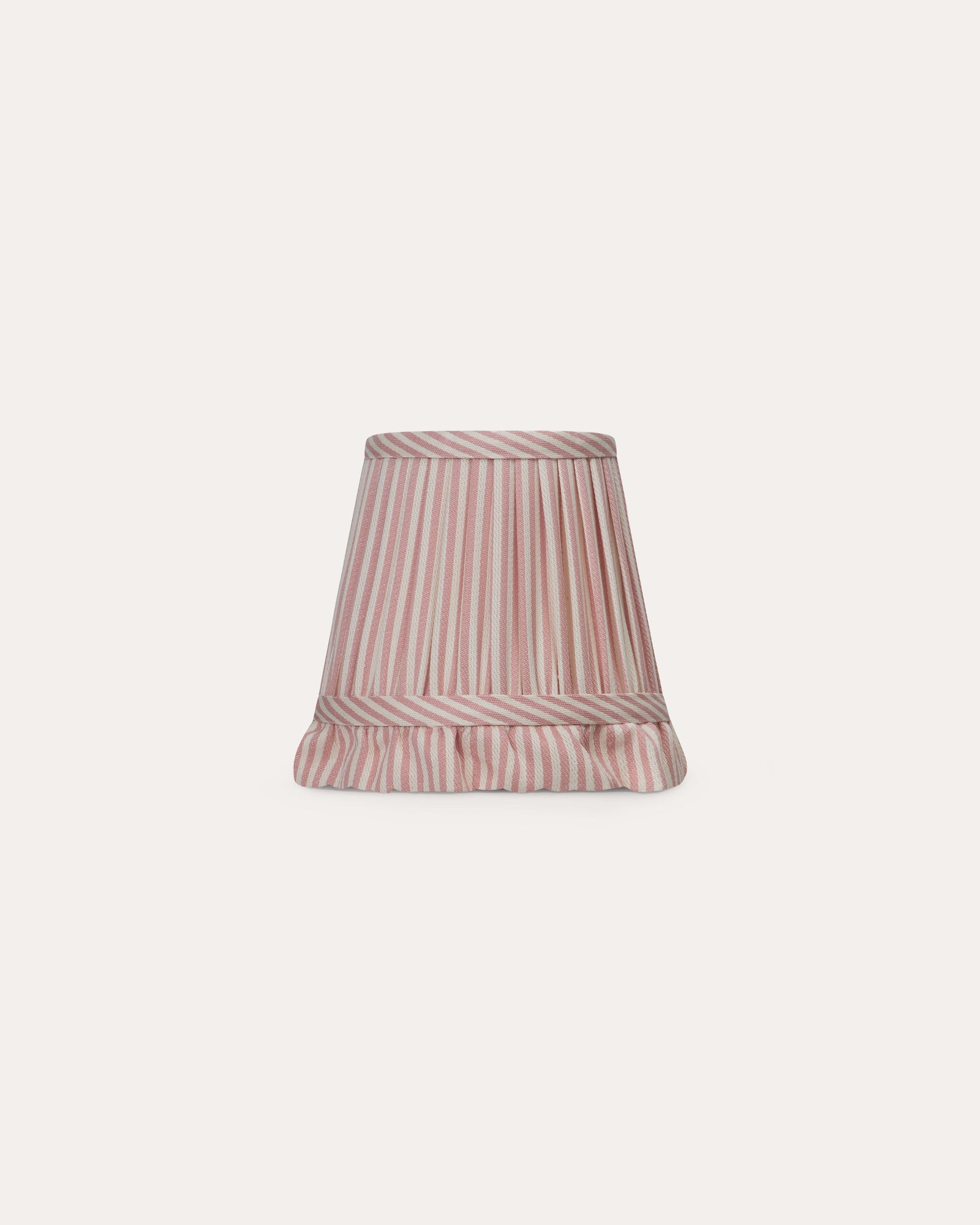 The Fine Stripe in Old Rose Wall Light Lampshade