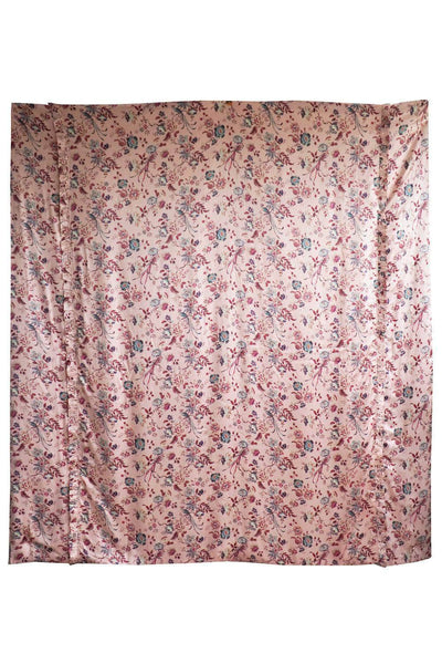 Reversible Silk Ruffle Edge Heirloom Quilt Made With Liberty Fabric Eva Belle & Jannah