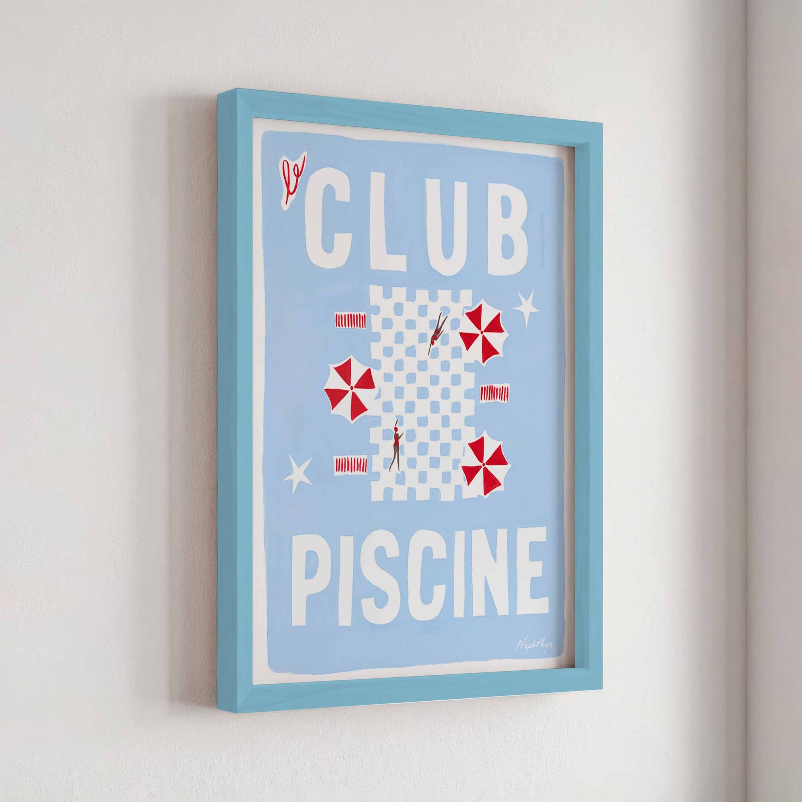 Club Piscine Print