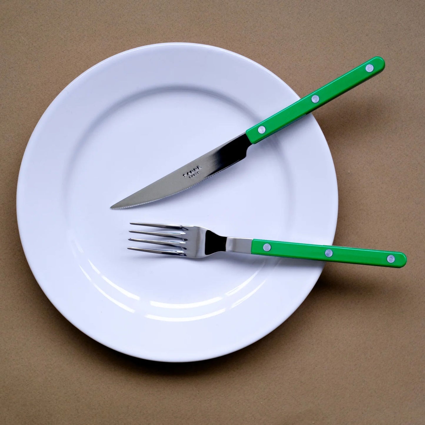 Bistrot 5 PC Cutlery Set, Garden Green