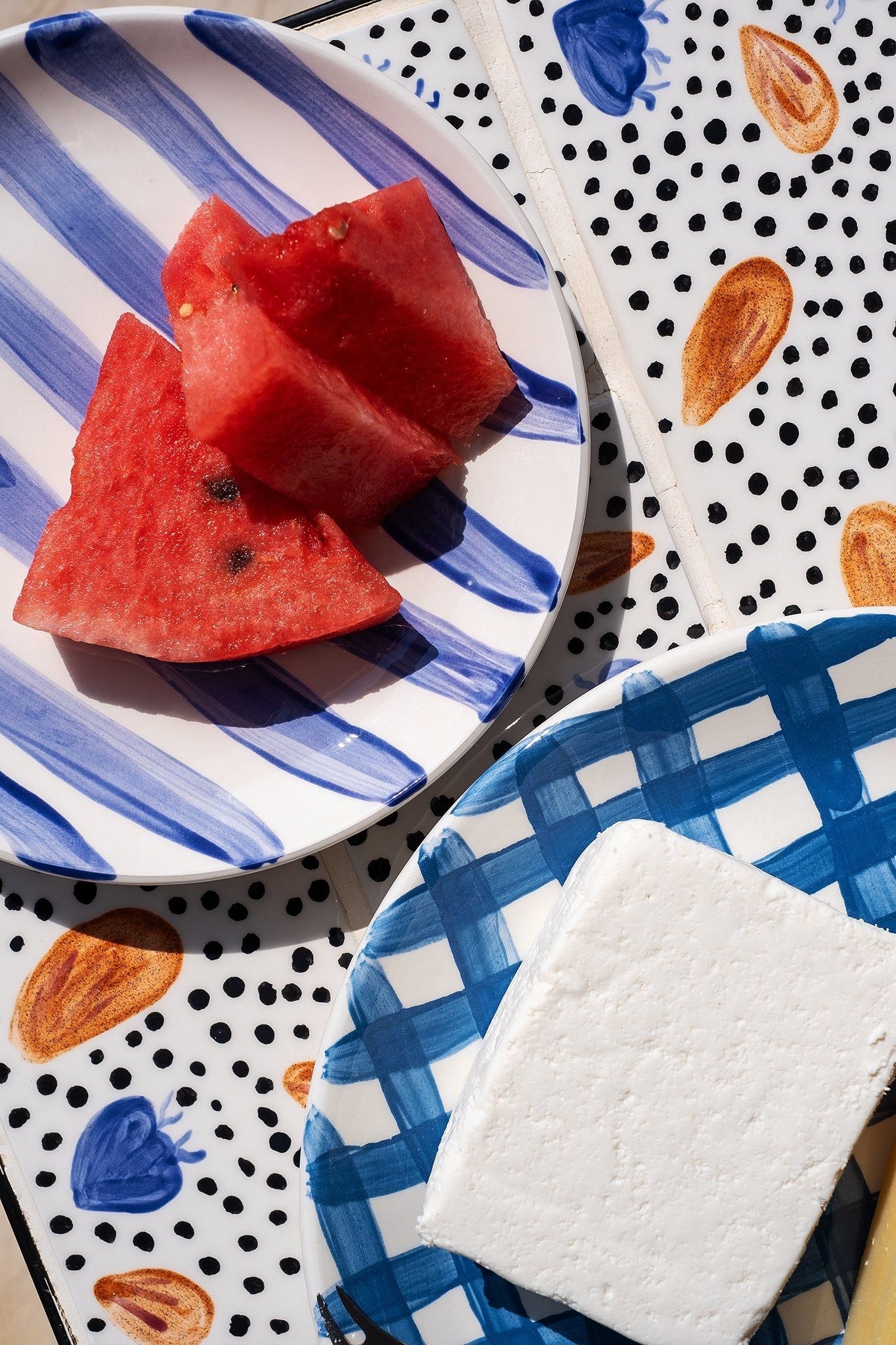 Aegean Stripes Plate-