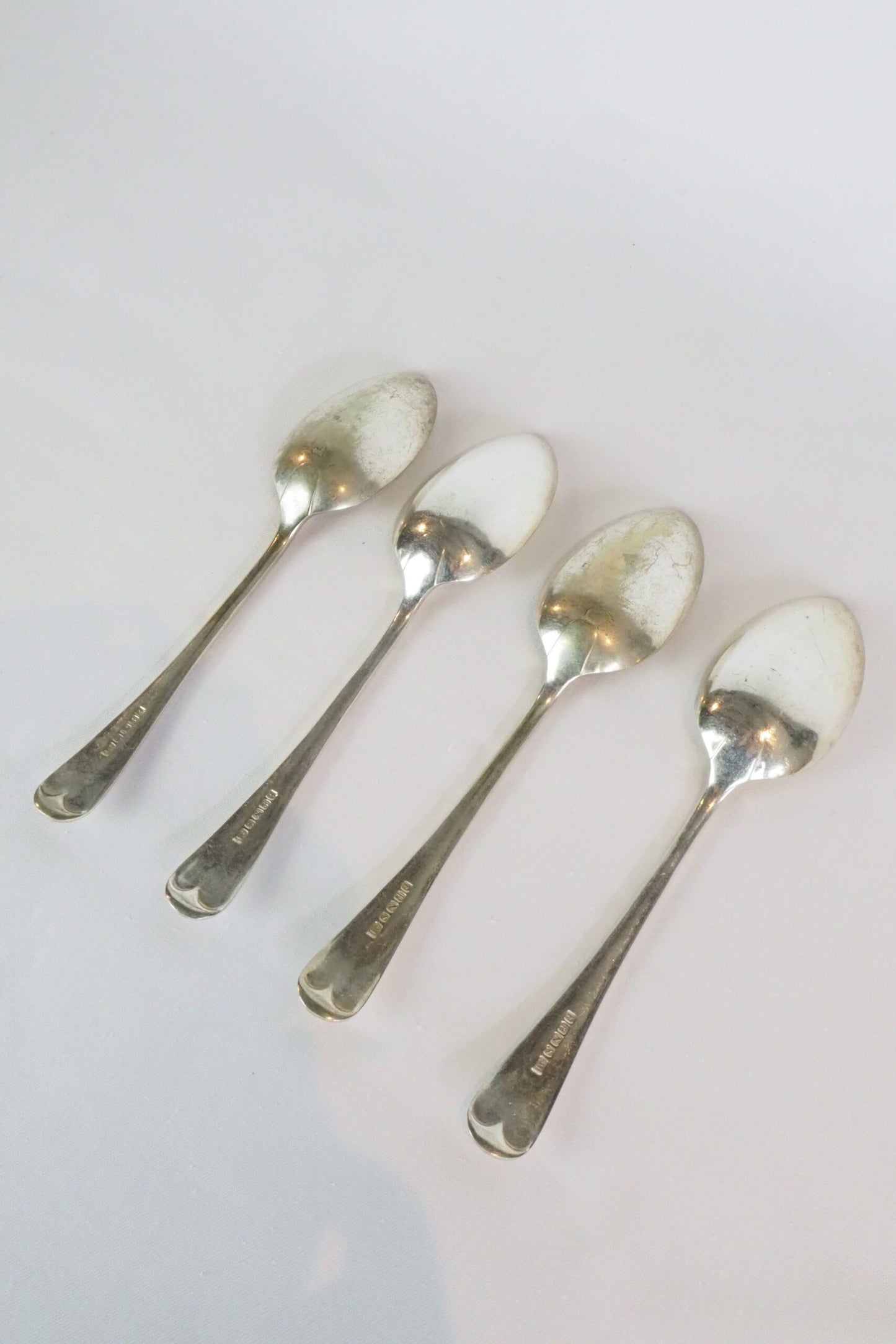 4 Vintage Silver Plate Spoons