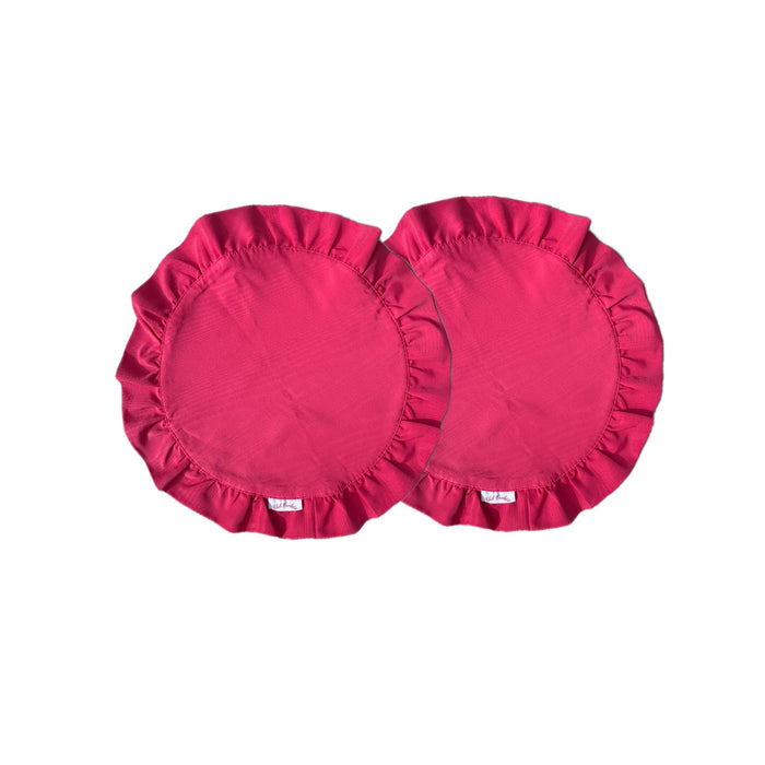 Darcy Placemat Fuchsia Moire - Set of 2