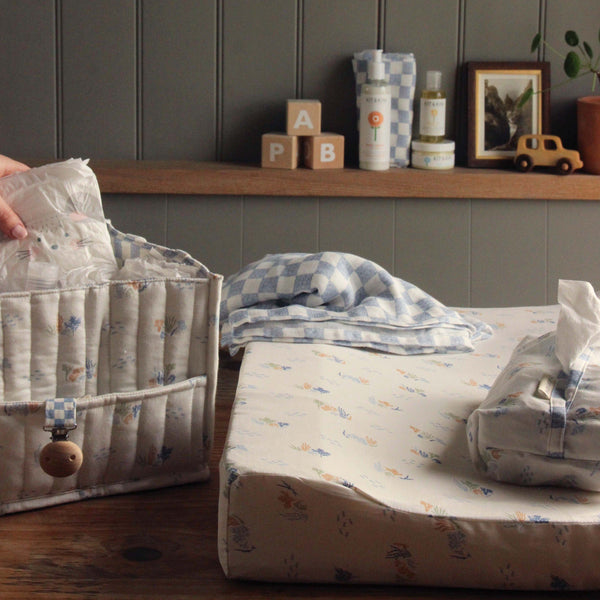 Baby Changing Mat Cover - Coastline