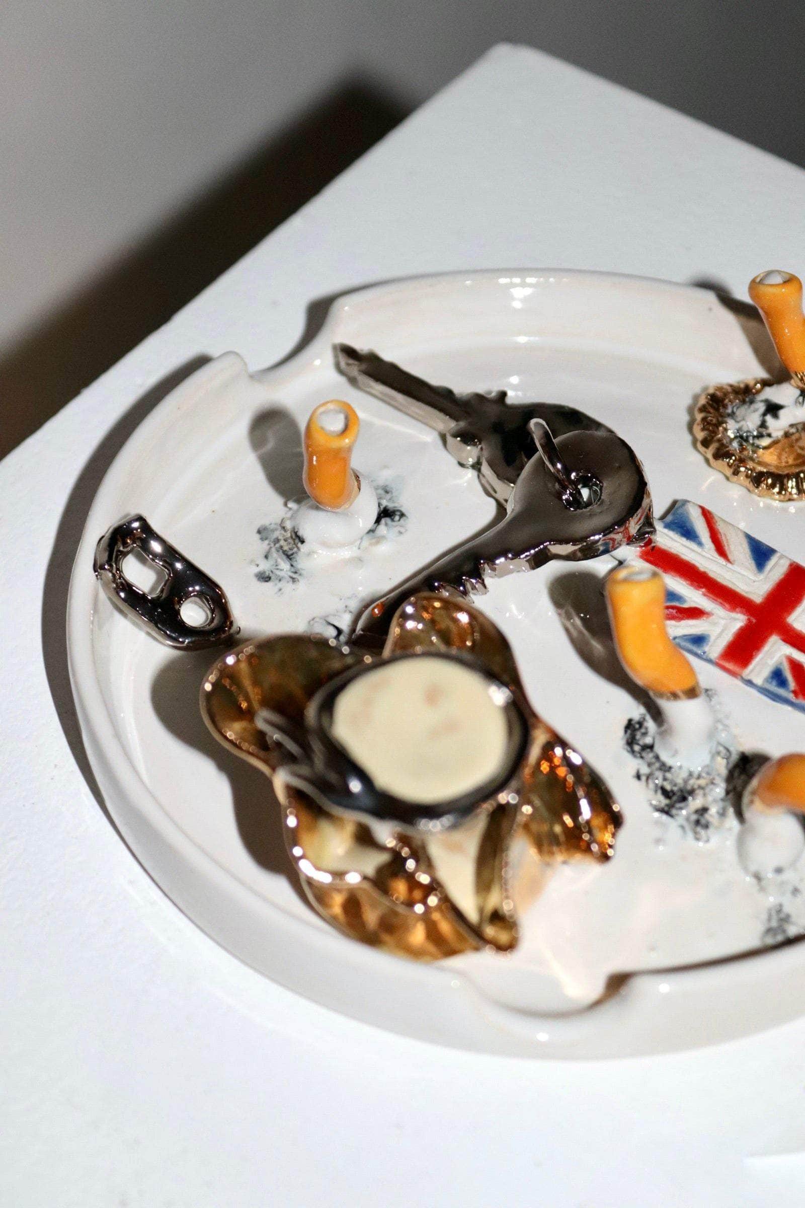 Union Jack Keyring Ashtray