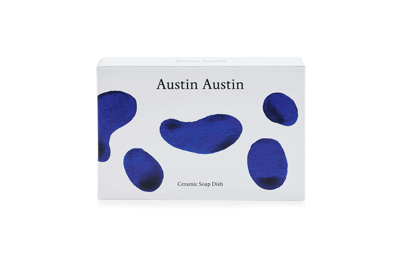 Ceramic Soap Dish in Cobalt Glaze