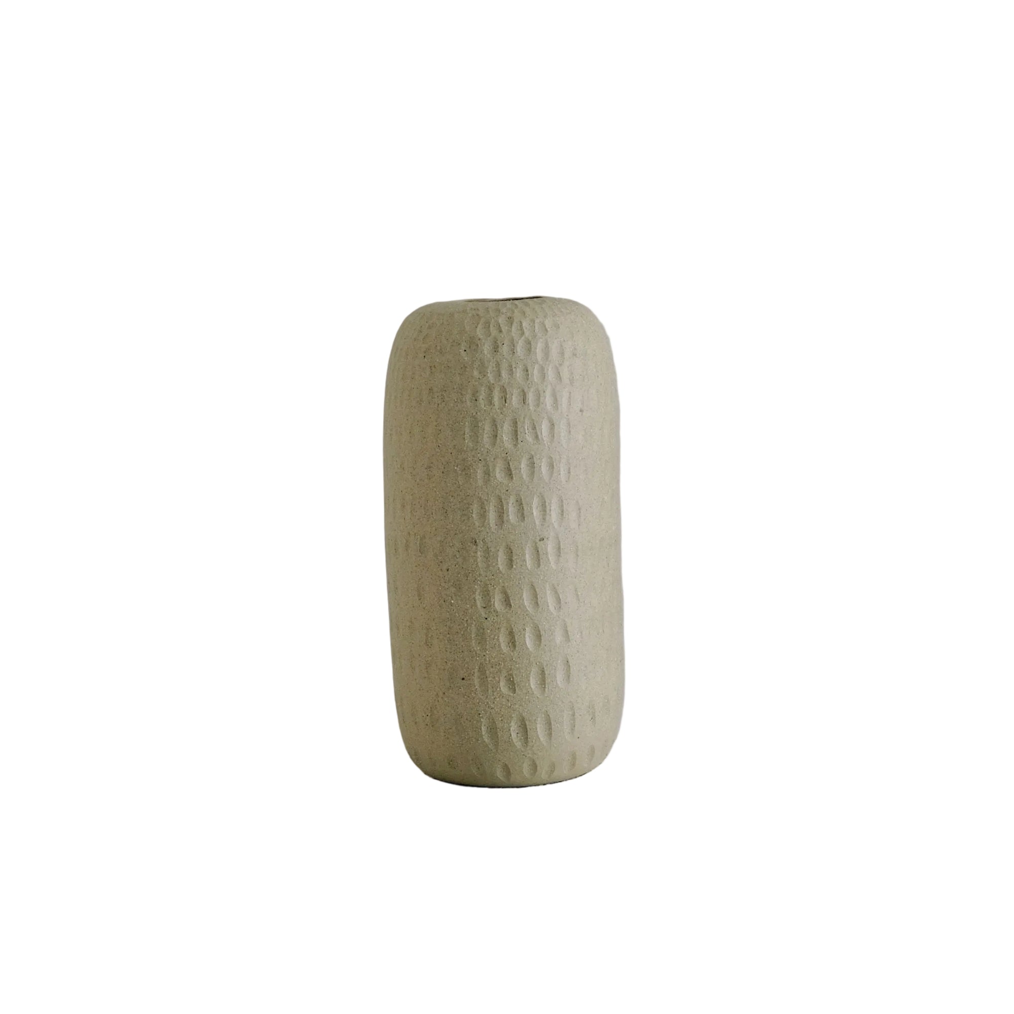 Murray - Ceramic Vase - Natural Carved